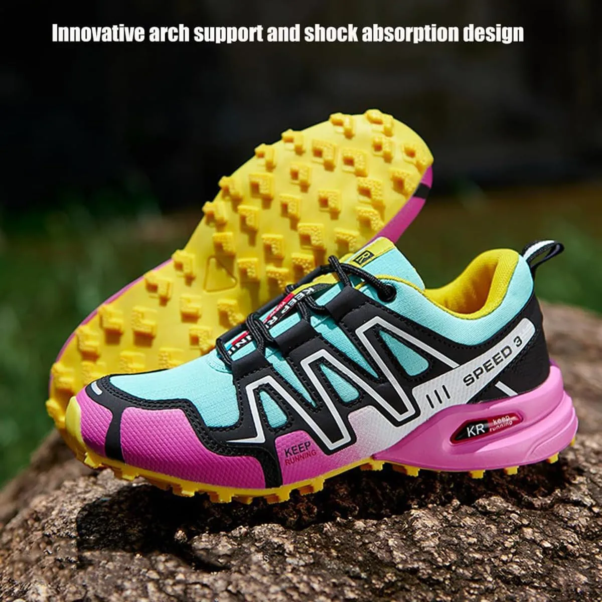 Hike Balance Shoes Women Men, Hike Orthopedic Sneakers, Breathable Non-Slip Wide Toe Box Climbing Boots