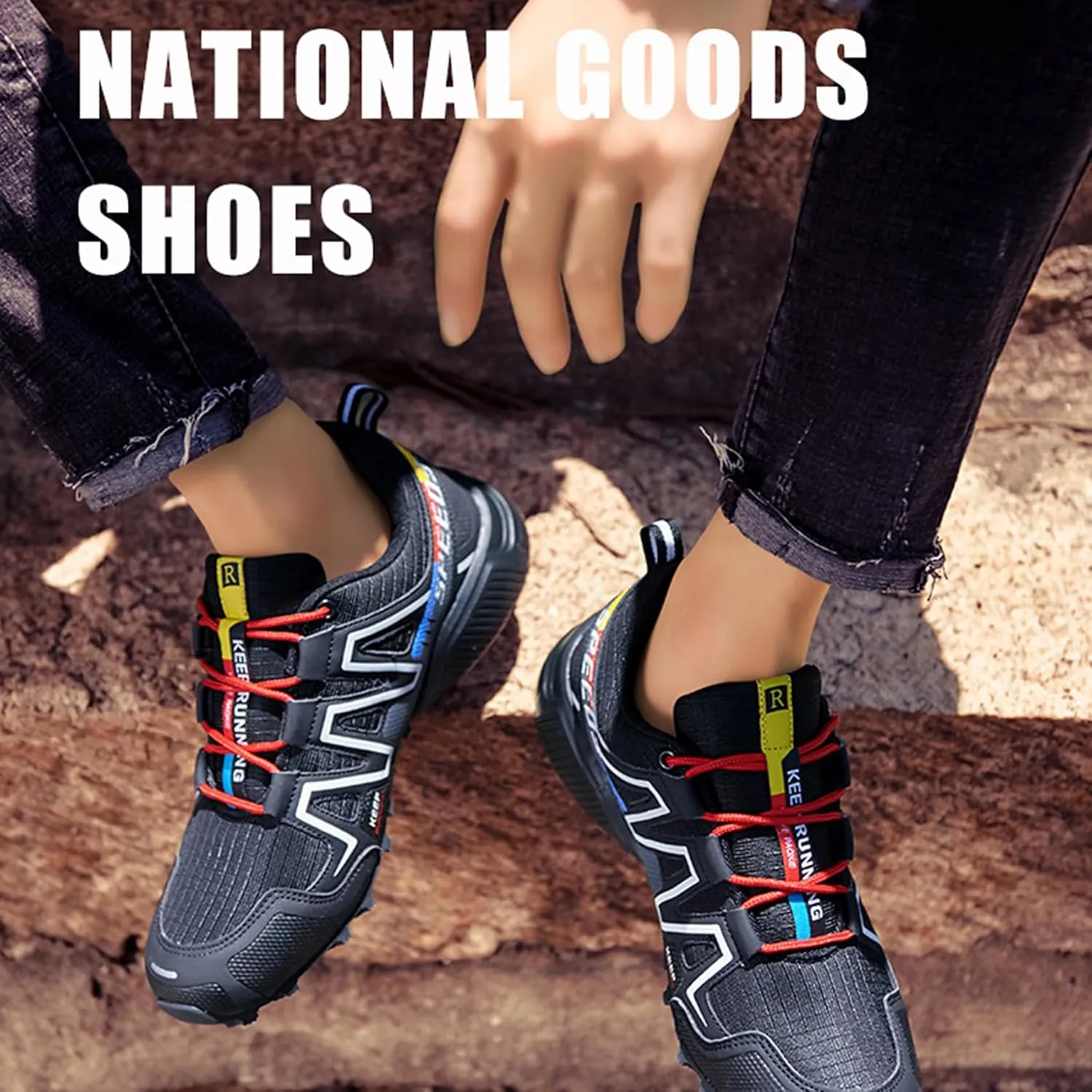 Hike Balance Shoes Women Men, Orthopedic Shoes, Hiking Shoe for Outdoor, Breathable Non-Slip Wide Toe Box Climbing Boots