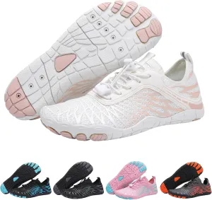 Hike Barefoot Footwear Women Men Pro Barefoot Shoes with Wide Toe Box Healthy & Non-Slip Hiking Shoes Unisex Women Water Shoe Men Outdoor Athletic Lightweight Breathable Comfy Athletic Footwear