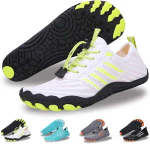 Hike Barefoot Shoes for Women Men - Quick Dry Wide Toe Box Beach Swim Athletic Sports Shoes, Non-Slip Hike Yoga Lightweight Footwear Aqua Hiking Walking Kayaking Diving Surfing