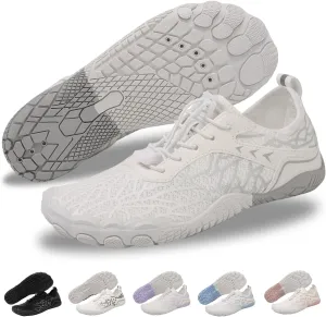Hike Barefoot Shoes for Women Men - Quick Dry Wide Toe Box Beach Swim Athletic Sports Shoes, Non-Slip Hike Yoga Lightweight Footwear Aqua Hiking Walking Kayaking Diving Surfing