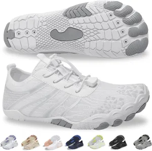 Hike Barefoot Shoes for Women Men - Quick Dry Wide Toe Box Beach Swim Athletic Sports Shoes, Non-Slip Hike Yoga Lightweight Footwear Aqua Hiking Walking Kayaking Diving Surfing