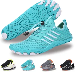 Hike Barefoot Shoes for Women Men - Quick Dry Wide Toe Box Beach Swim Athletic Sports Shoes, Non-Slip Hike Yoga Lightweight Footwear Aqua Hiking Walking Kayaking Diving Surfing