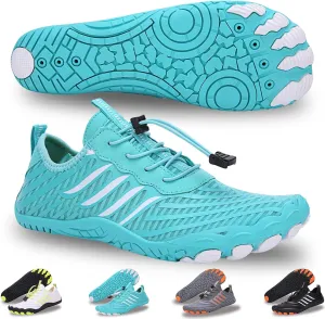 Hike Barefoot Shoes for Women Men - Quick Dry Wide Toe Box Beach Swim Athletic Sports Shoes, Non-Slip Hike Yoga Lightweight Footwear Aqua Hiking Walking Kayaking Diving Surfing