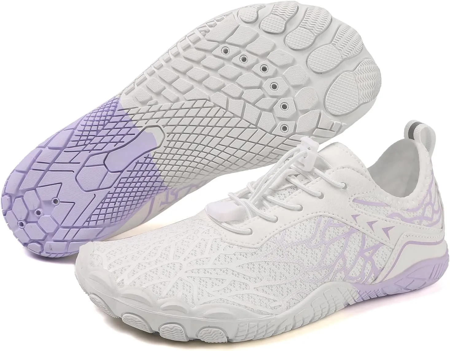 Hike Barefoot Shoes Women Men, Pro Barefoot Footwear Wide Toe Box Healthy & Non-Slip Barefoot Hike Shoes Waterproof Aqua Swim Surf Hiking Shoes Unisex