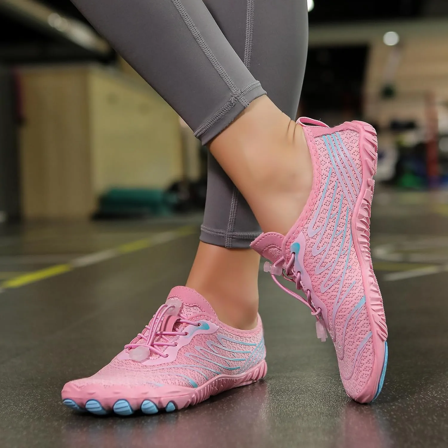 Hike Barefoot Shoes Women Men Pro Footwear Barefoot Shoes Womens Wide Toe Box Healthy & Non-Slip Athletic Hiking Walking Barefoot Shoes Unisex
