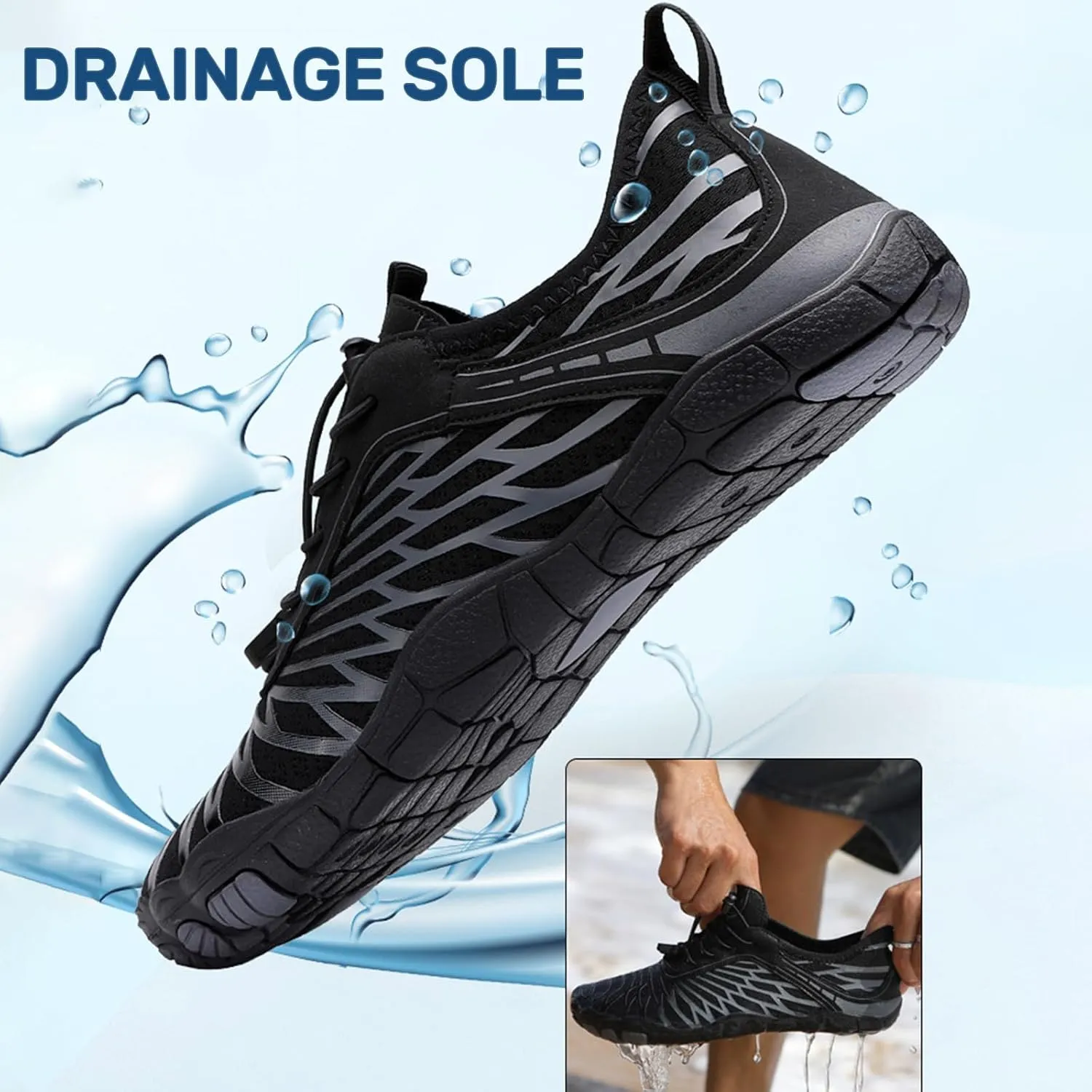 Hike Barefoot Shoes Women Men Pro Footwear Barefoot Shoes Womens Wide Toe Box Healthy & Non-Slip Athletic Hiking Walking Barefoot Shoes Unisex