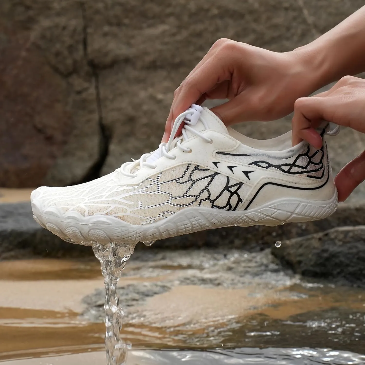 Hike Barefoot Shoes Women Men Pro Footwear Barefoot Shoes Womens Wide Toe Box Healthy & Non-Slip Athletic Hiking Walking Barefoot Shoes Unisex