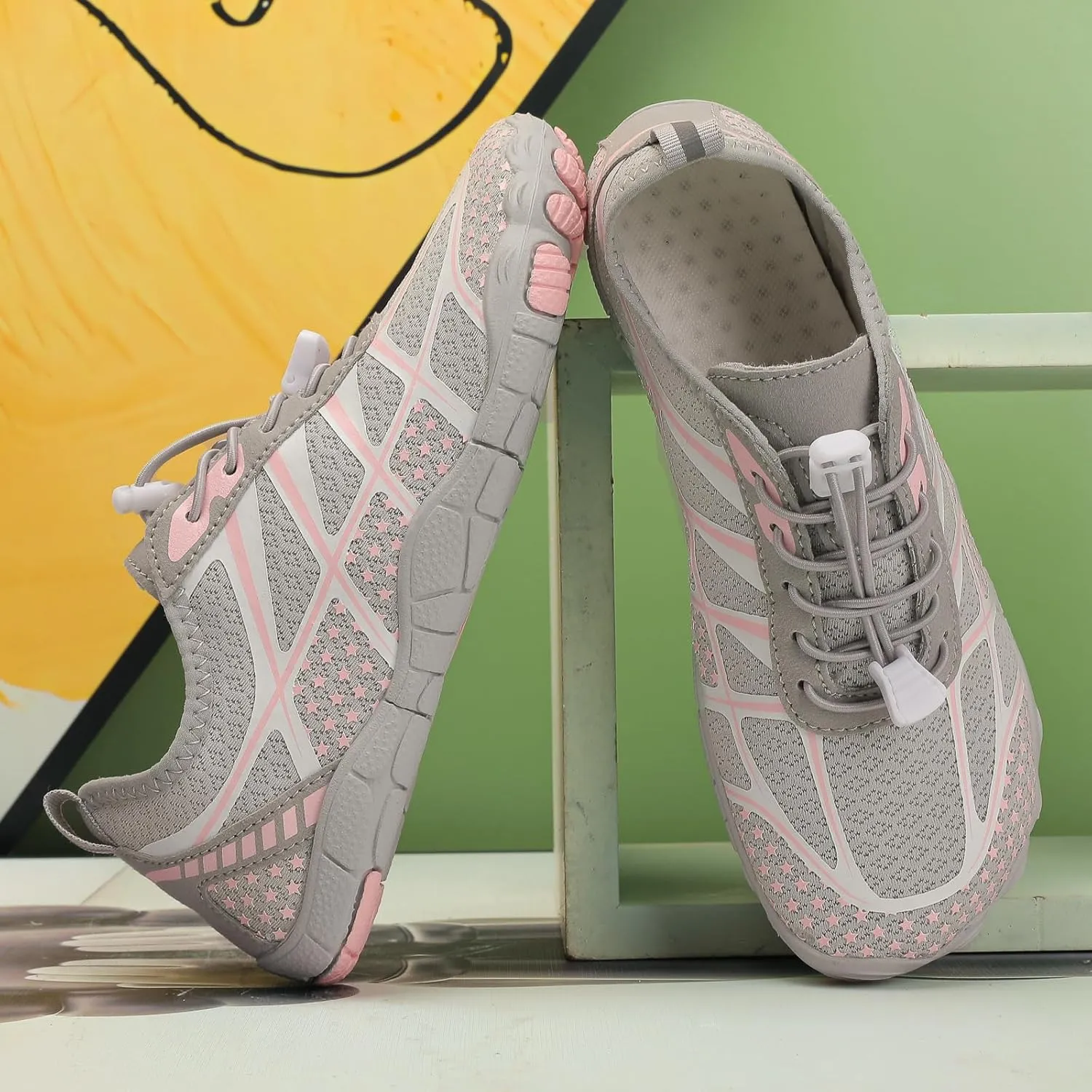 Hike Barefoot Shoes Women Wide Toe Box Grounded Footwear for Men Water Resistant Breathable Non Slip Shoes Minimalist Athletic Walking Running Sneakers Lightweight Hiking Shoe Unisex
