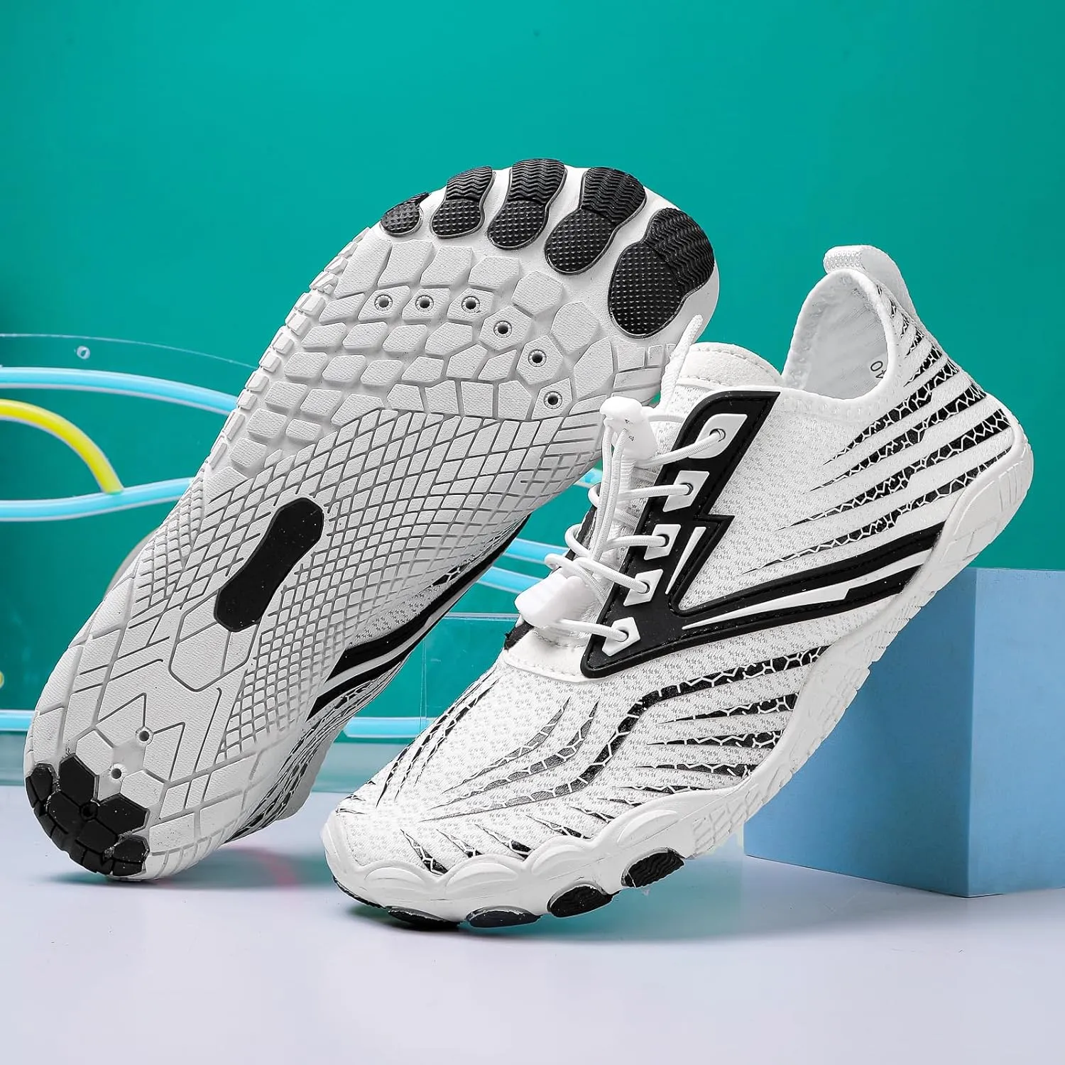 Hike Barefoot Shoes Women Wide Toe Box Grounded Footwear for Men Water Resistant Breathable Non Slip Shoes Minimalist Athletic Walking Running Sneakers Lightweight Hiking Shoe Unisex