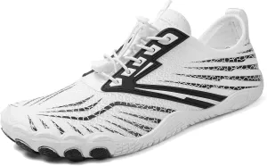 Hike Barefoot Shoes Women Wide Toe Box Grounded Footwear for Men Water Resistant Breathable Non Slip Shoes Minimalist Athletic Walking Running Sneakers Lightweight Hiking Shoe Unisex