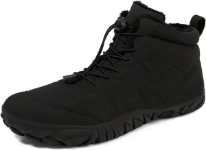 Hike Waterproof Winter Barefoot Shoes, Walking Hiking Boots for Women Men Trail Running Healthy Non-Slip