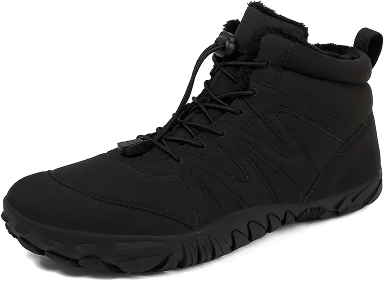 Hike Waterproof Winter Barefoot Shoes, Walking Hiking Boots for Women Men Trail Running Healthy Non-Slip