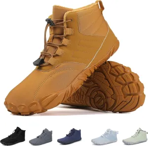 Hike Winter Footwear Barefoot Shoes, Winter Barefoot Shoe for Women Men, Wide Toe Box Walking Snow Boots Warm Sneakers
