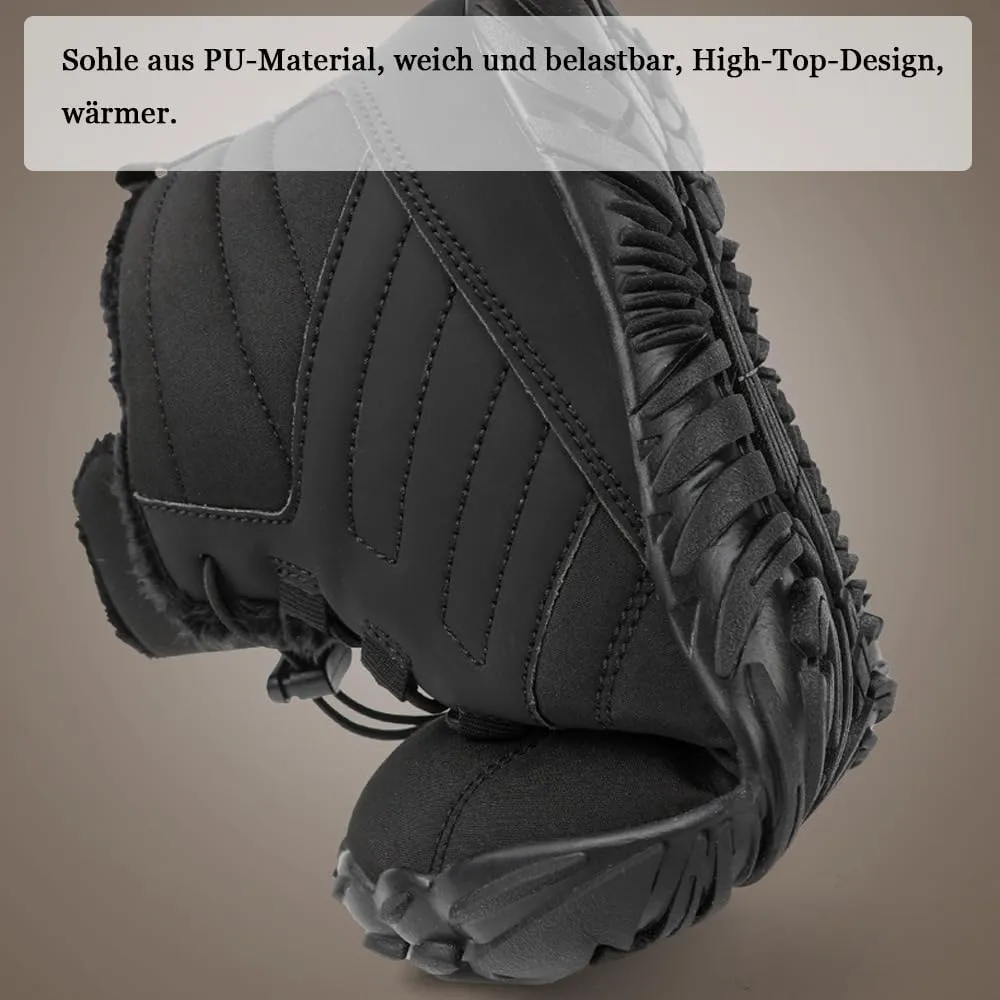 Hike Winter Footwear Barefoot Shoes Women Men, 2024 Waterproof Wide Toe Box Barefoot Shoes, Walking Boots