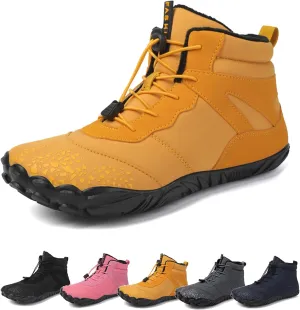 Hike Winter Footwear Barefoot Shoes Women Men, 2024 Waterproof Wide Toe Box Barefoot Shoes, Walking Boots