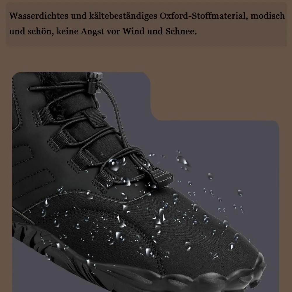 Hike Winter Footwear Barefoot Shoes Women Men, 2024 Waterproof Wide Toe Box Barefoot Shoes, Walking Boots