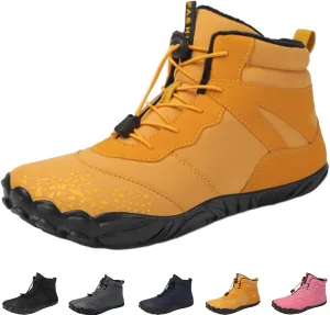 Hike Winter Footwear Barefoot Shoes Womens, Waterproof Hiking Boots, Wide Wide Toe Box Walking Shoes Men