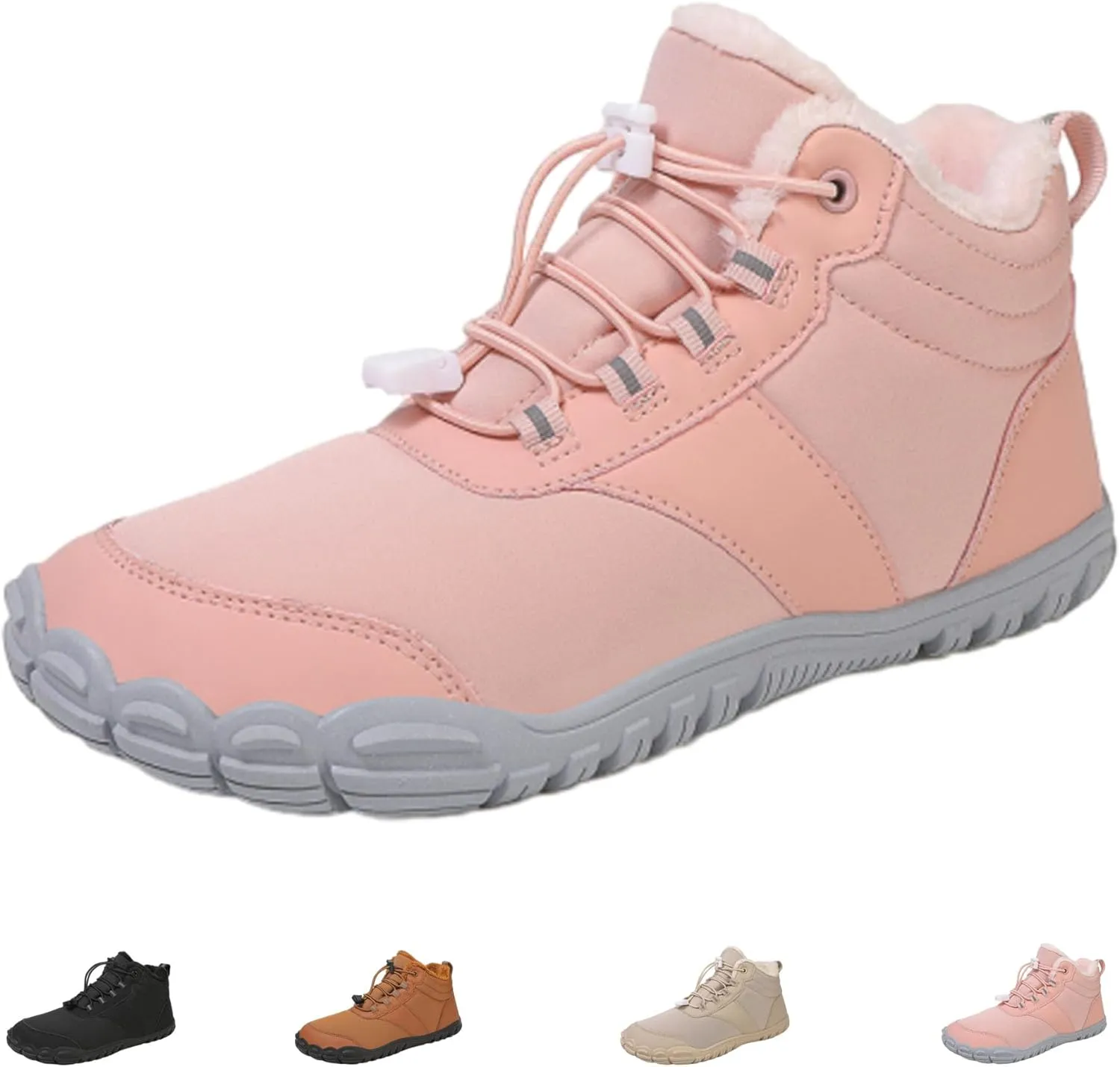 Hike Winter Footwear Barefoot Shoes Womens, Waterproof Hiking Boots, Wide Wide Toe Box Walking Shoes Men