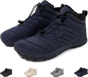 Hike Winter Footwear Barefoot Shoes Womens, Waterproof Hiking Boots, Wide Wide Toe Box Walking Shoes Men
