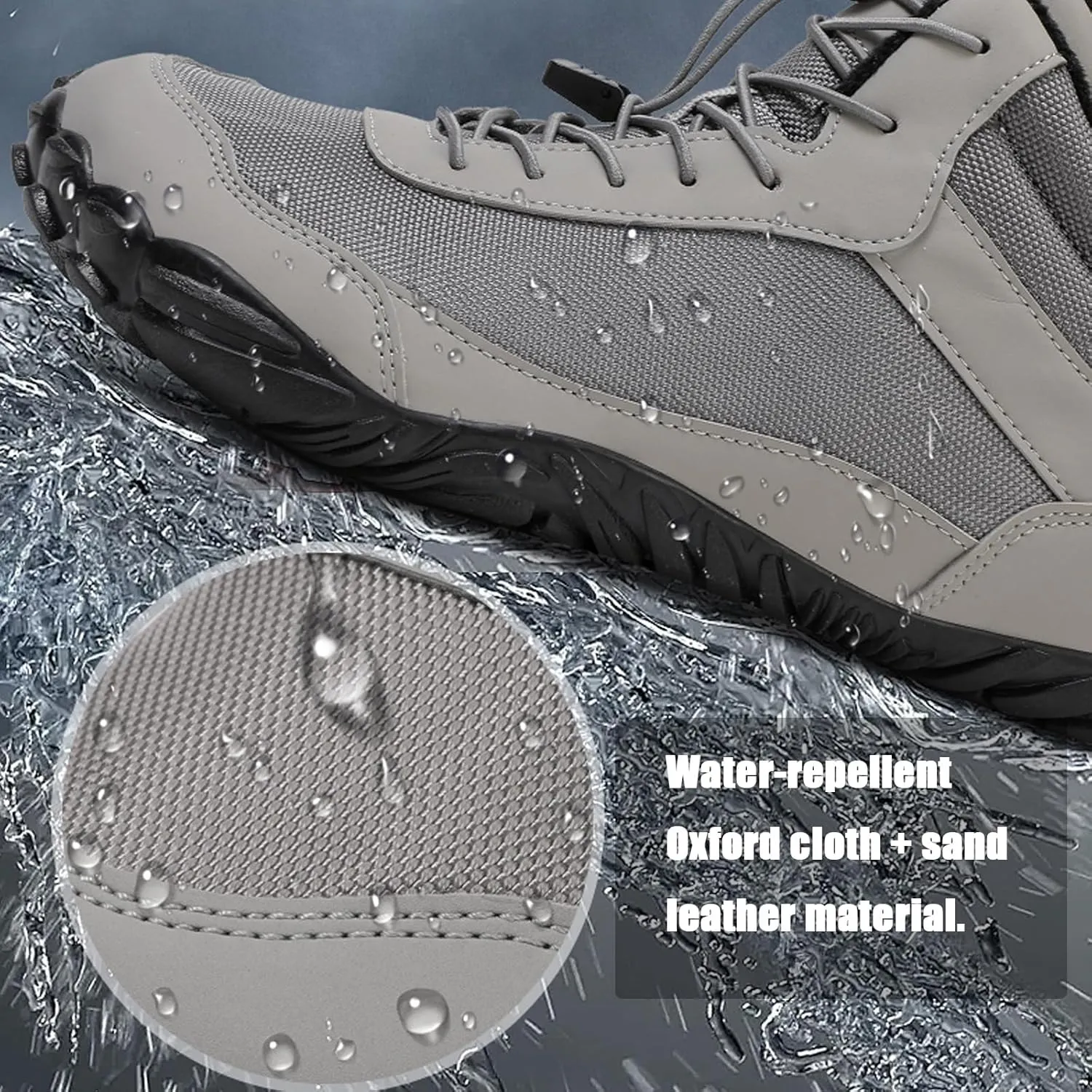 Hike Winter Footwear Barefoot Womens, 2024 Waterproof Autumn Wide Toe Box Barefoot Walking Shoes Boots