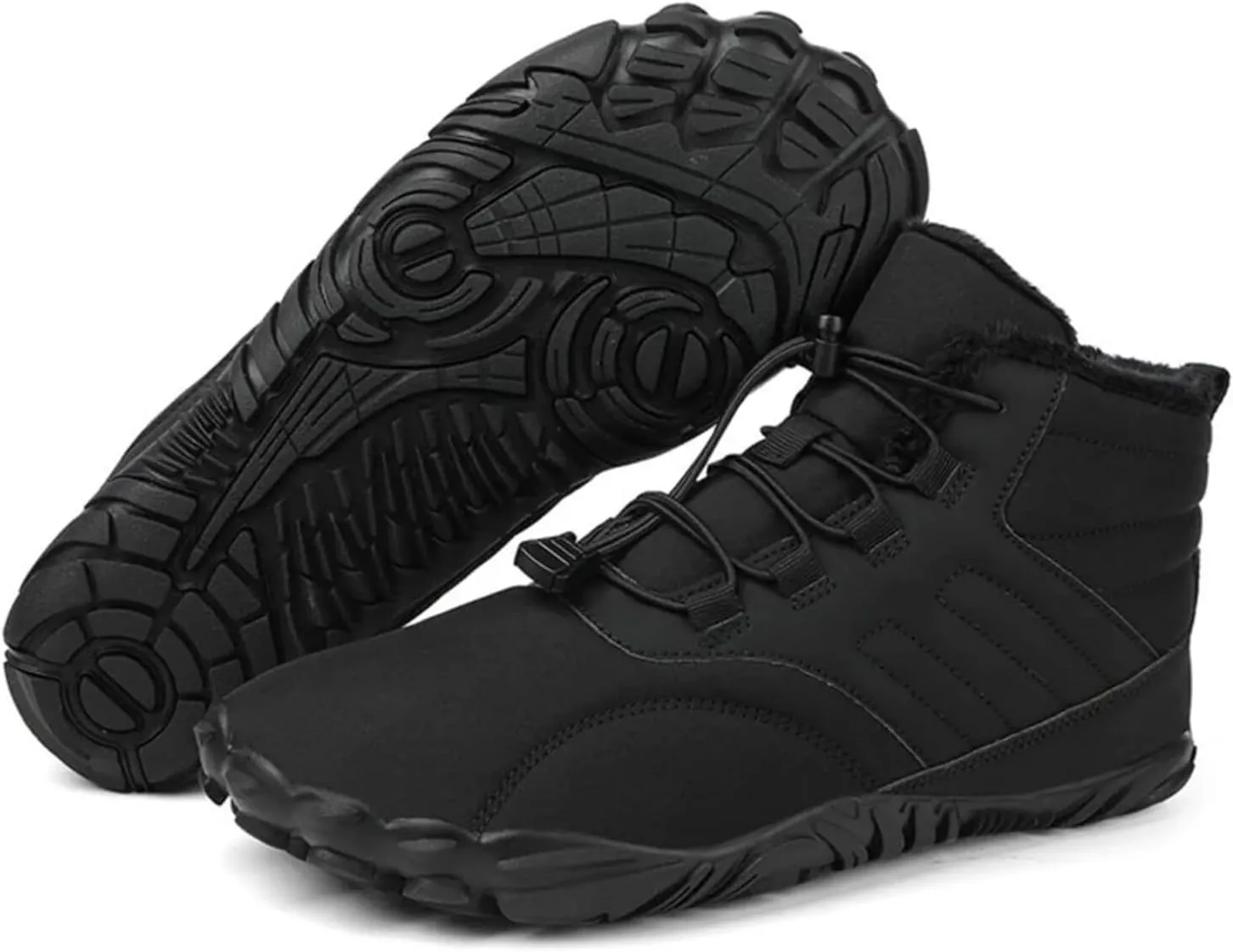 Hike Winter Footwear Barefoot Womens Mens, Waterproof Non-Slip Barefoot Winter Boots Wide Toe Box
