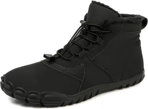 Hike Winter Footwear Barefoot Womens Mens, Waterproof Non-Slip Barefoot Winter Boots Wide Toe Box