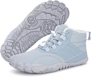 Hike Winter Footwear Barefoot Womens Mens, Waterproof Non-Slip Barefoot Winter Boots Wide Toe Box