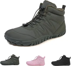 Hike Winter Footwear Barefoot Womens, Walking Hiking Winter Barefoot Shoes Women, Barefoot Shoes Men Women Waterproof Wide Toe Box Boots