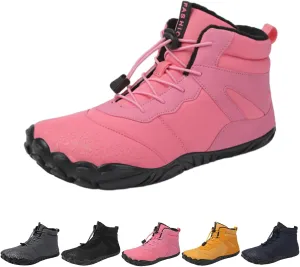 Hike Winter Footwear Barefoot Womens, Walking Hiking Winter Barefoot Shoes Women, Barefoot Shoes Men Women Waterproof Wide Toe Box Boots