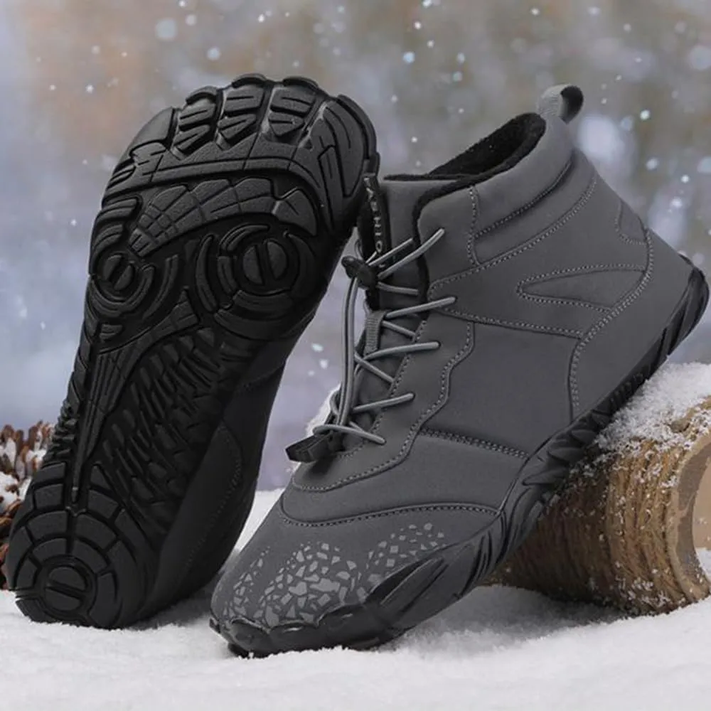 Hike Winter Footwear Barefoot Womens, Walking Hiking Winter Barefoot Shoes Women, Barefoot Shoes Men Women Waterproof Wide Toe Box Boots