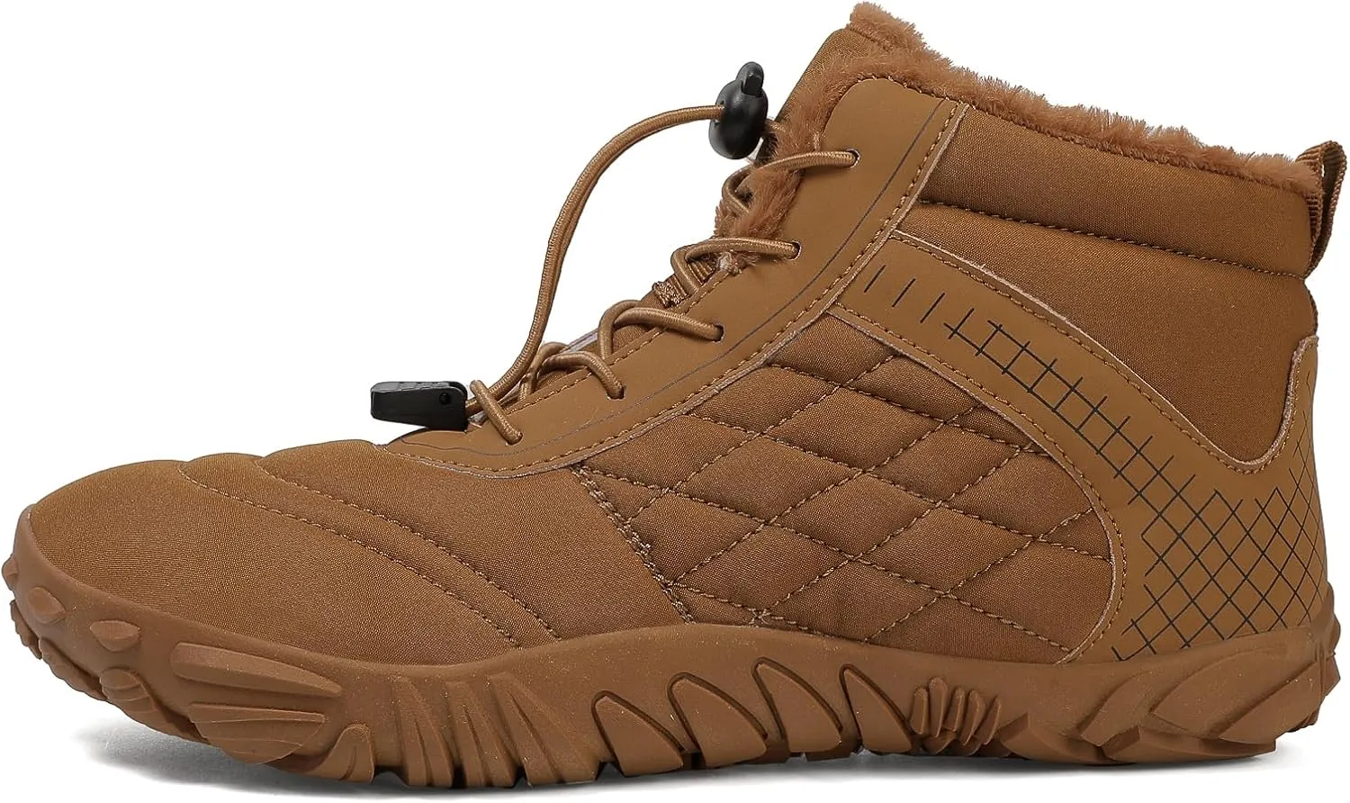 Hike Winter Footwear Barefoot Womens, Warm Waterproof Hiking Winter Barefoot Shoes Men, Anti-slip Barefoot Boots Winter