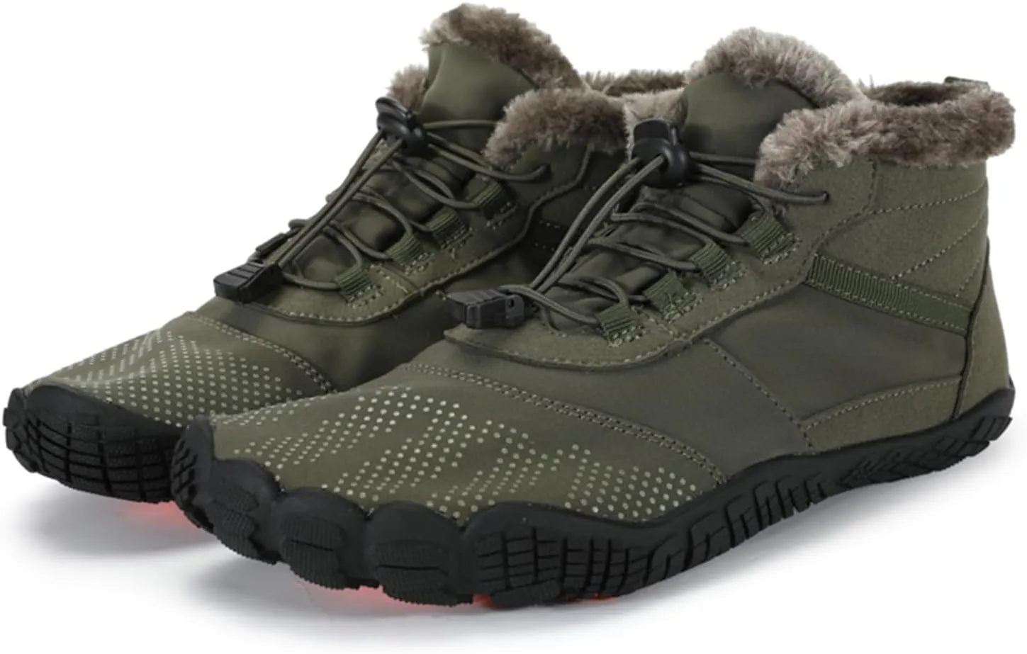 Hiking Footwear Barefoot Womens Barefoot Boots Men Winter Footwear Barefoot Shoes Trail Walking Running Shoes Slip On Waterproof Unisex
