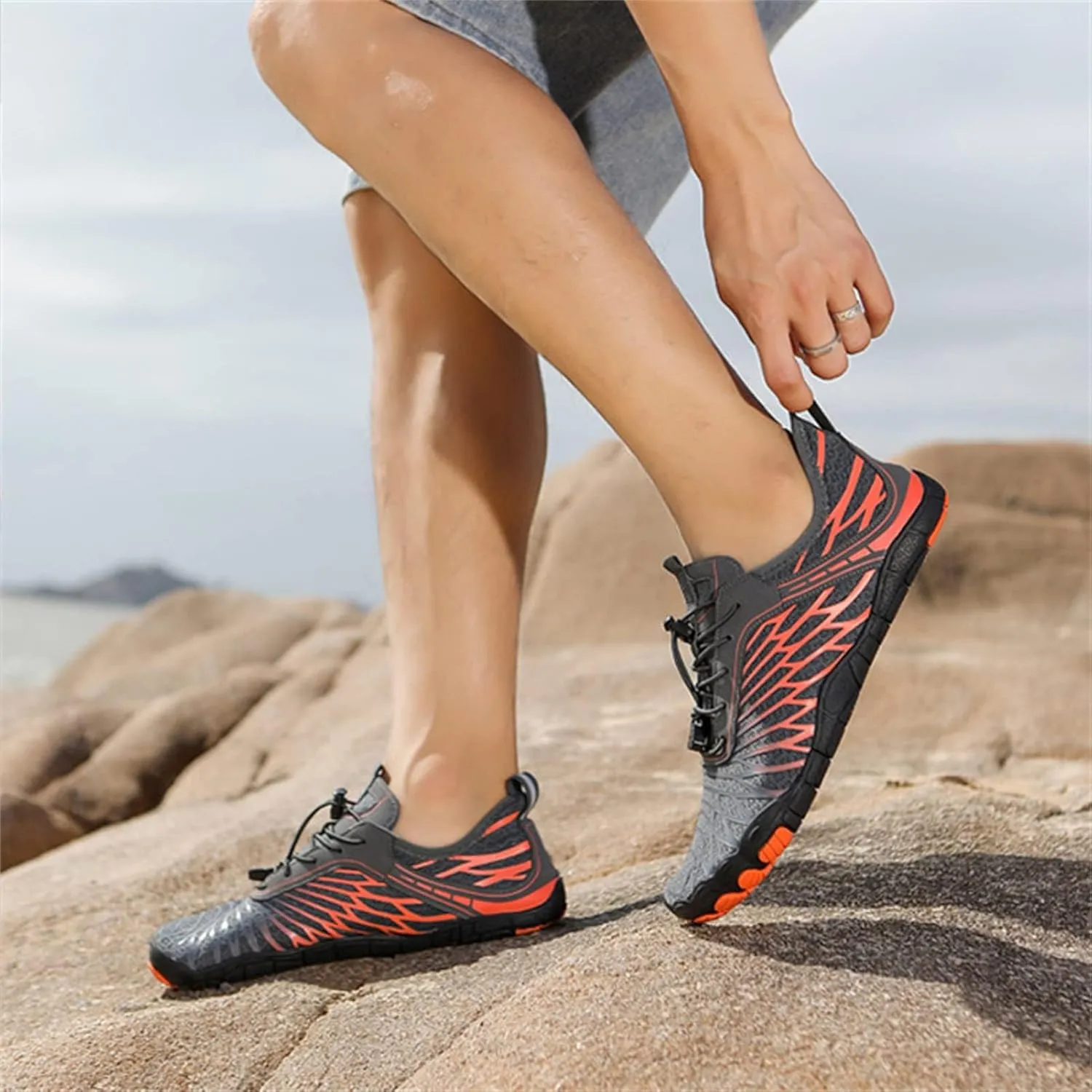 Hiking Footwear Barefoot Womens, Hike 2025 Pro Mens Hike Shoes,2025 Pro - Healthy & Non-Slip Barefoot Footwear Unisex, Outdoor Sports Shoes, Hiking Shoe