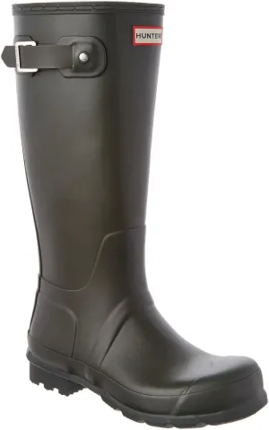 Hunter Men's a Hike Rain Boot, Dunkles Olive, 10