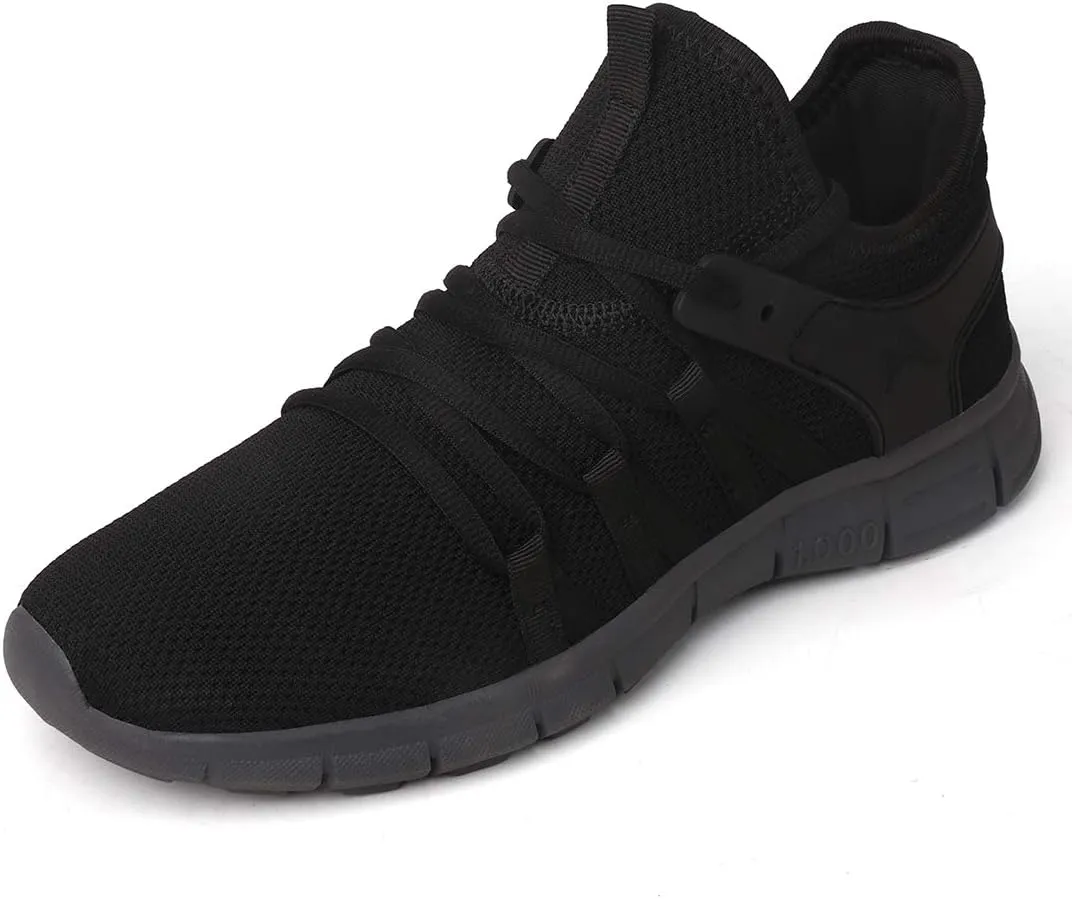 INZCOU Running Shoes Lightweight Tennis Shoes Non Slip Gym Workout Shoes Breathable Mesh Walking Sneakers