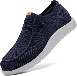 ITAZERO Men Extra Wide Shoes - 4E to 5E Wide Toe Box Shoes for Men XX Wide Width Swollen Feet - Men's Loafers & Slip-ons with Arch Support Insole for Plantar Fasciitis