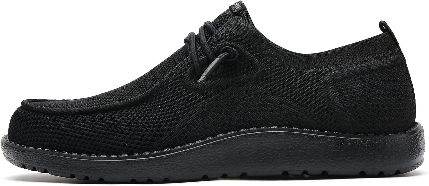 ITAZERO Men Extra Wide Shoes - 4E to 5E Wide Toe Box Shoes for Men XX Wide Width Swollen Feet - Men's Loafers & Slip-ons with Arch Support Insole for Plantar Fasciitis