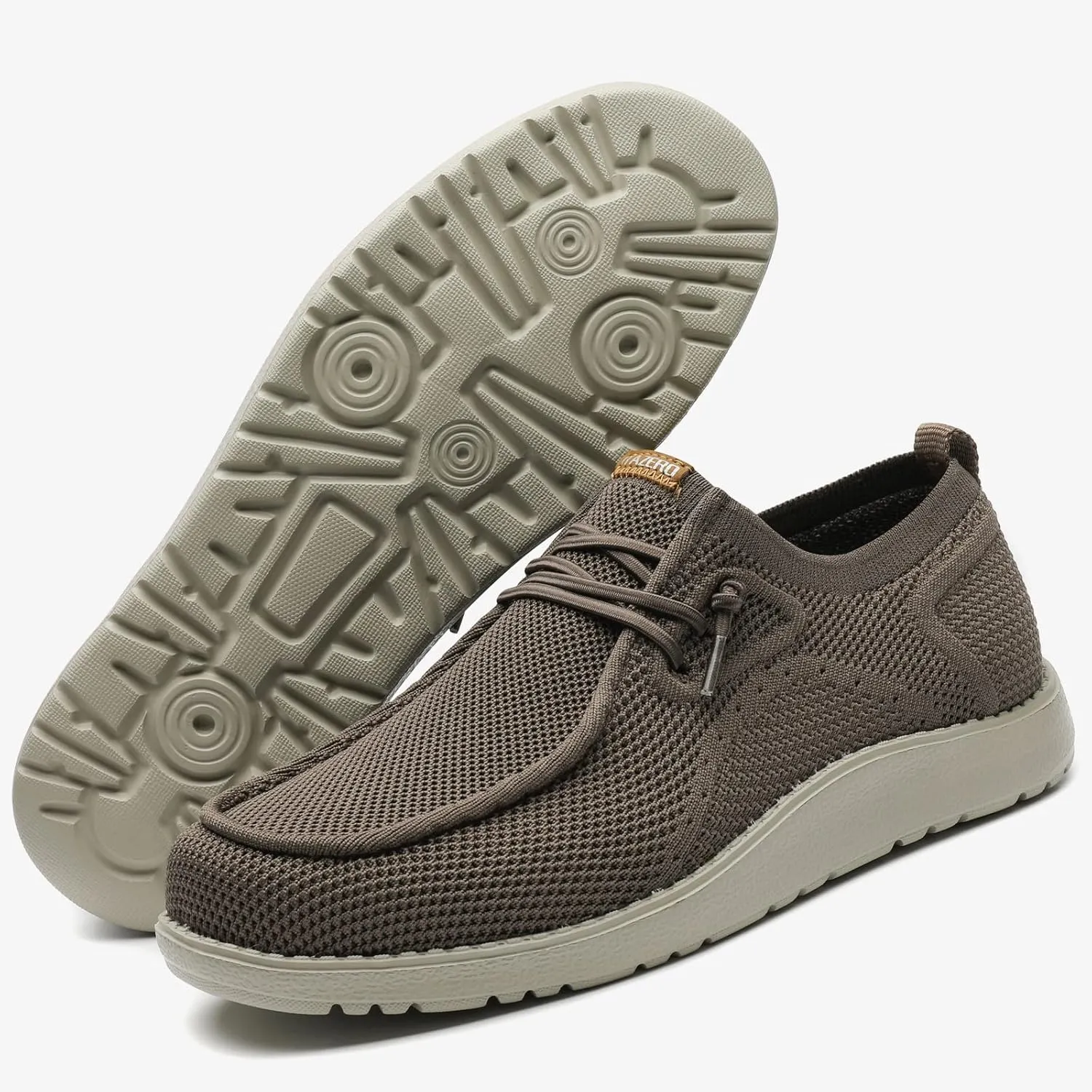 ITAZERO Men Extra Wide Shoes - 4E to 5E Wide Toe Box Shoes for Men XX Wide Width Swollen Feet - Men's Loafers & Slip-ons with Arch Support Insole for Plantar Fasciitis