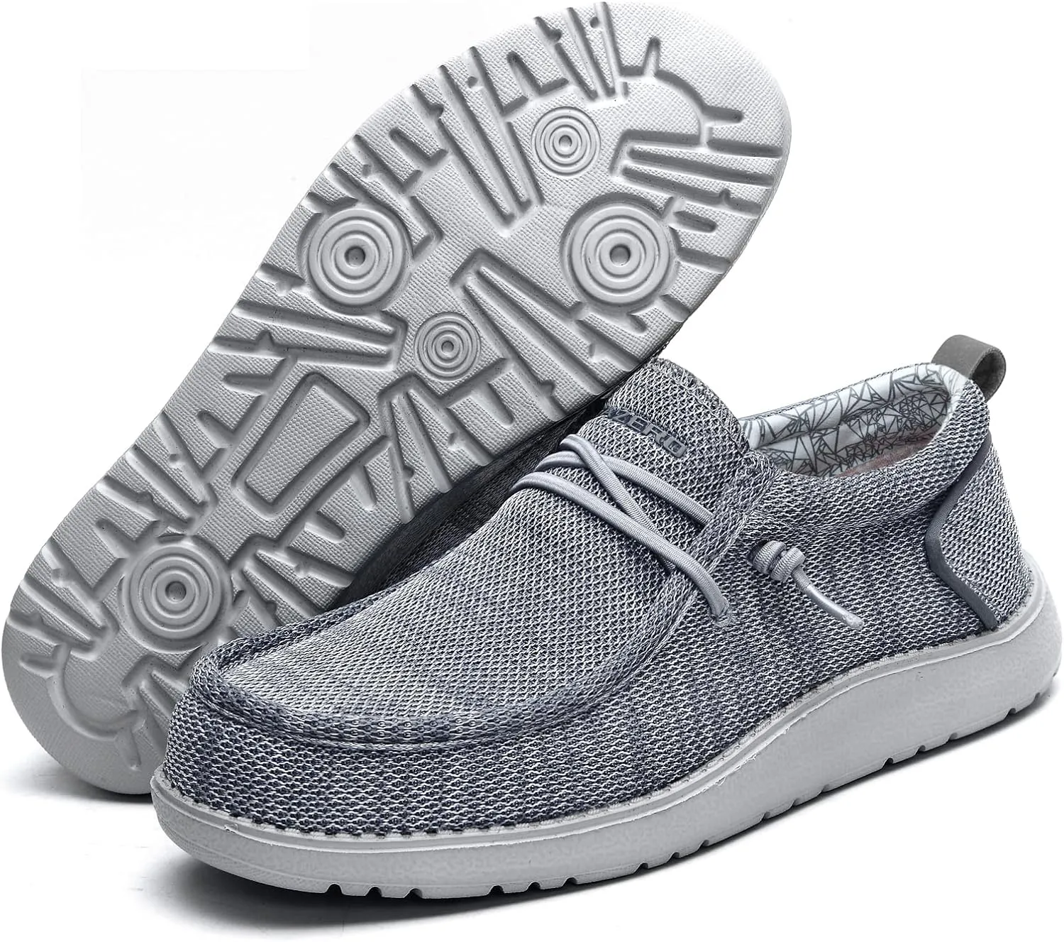 ITAZERO Men Extra Wide Shoes - 4E to 5E Wide Toe Box Shoes for Men XX Wide Width Swollen Feet - Men's Loafers & Slip-ons with Arch Support Insole for Plantar Fasciitis