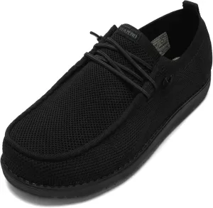ITAZERO Men Extra Wide Shoes - 4E to 5E Wide Toe Box Shoes for Men XX Wide Width Swollen Feet - Men's Loafers & Slip-ons with Arch Support Insole for Plantar Fasciitis