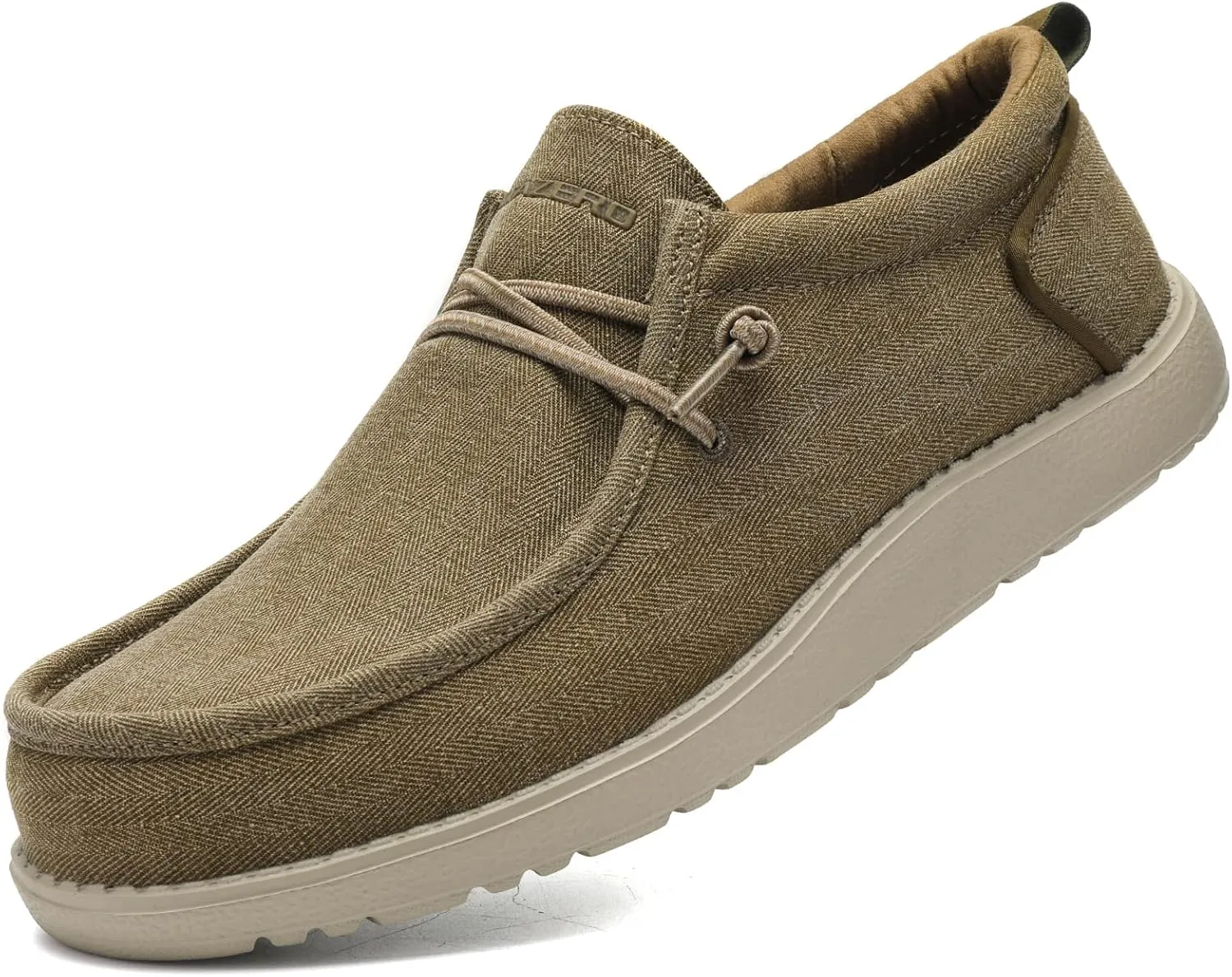 ITAZERO Men Extra Wide Shoes - 4E to 5E Wide Toe Box Shoes for Men XX Wide Width Swollen Feet - Men's Loafers & Slip-ons with Arch Support Insole for Plantar Fasciitis