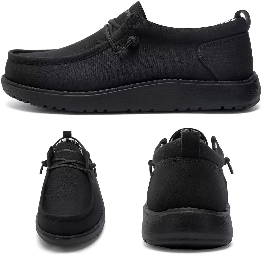 ITAZERO Wide Shoes for Women,Wide Walking Shoes for Women Slip On Loafer with Arch Support,Diabetic Women's Shoes Wide Width