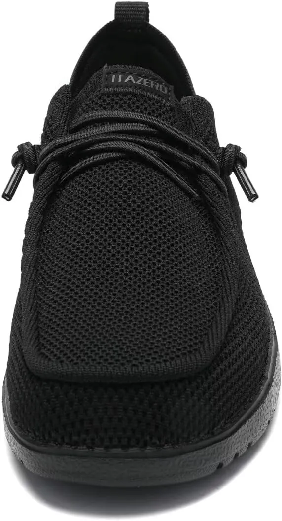 ITAZERO Wide Shoes for Women,Wide Walking Shoes for Women Slip On Loafer with Arch Support,Diabetic Women's Shoes Wide Width