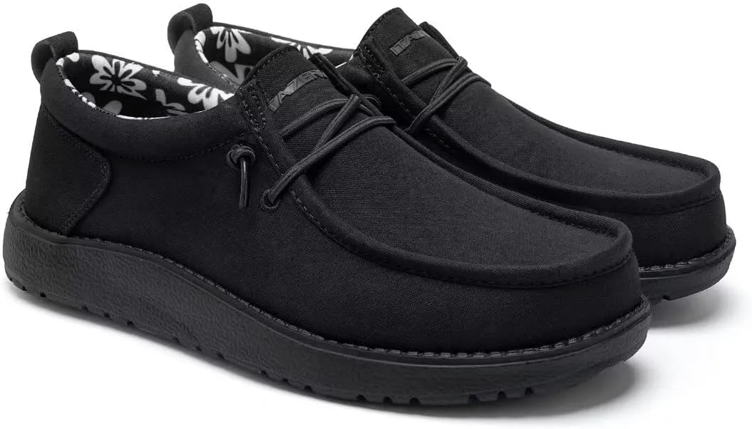 ITAZERO Wide Shoes for Women,Wide Walking Shoes for Women Slip On Loafer with Arch Support,Diabetic Women's Shoes Wide Width