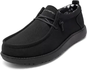 ITAZERO Wide Shoes for Women,Wide Walking Shoes for Women Slip On Loafer with Arch Support,Diabetic Women's Shoes Wide Width