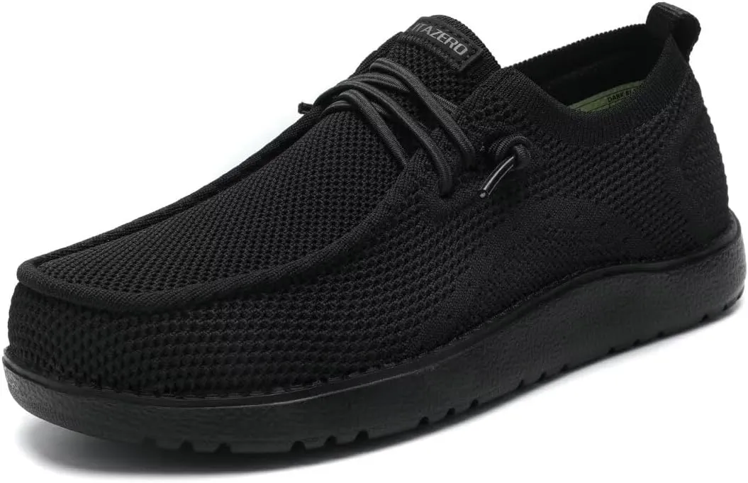 ITAZERO Wide Shoes for Women,Wide Walking Shoes for Women Slip On Loafer with Arch Support,Diabetic Women's Shoes Wide Width