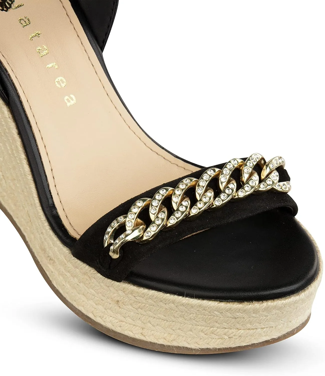 JATAREA Leather Wedge Sandals for Women | Women's Sandals Perfect for Summer
