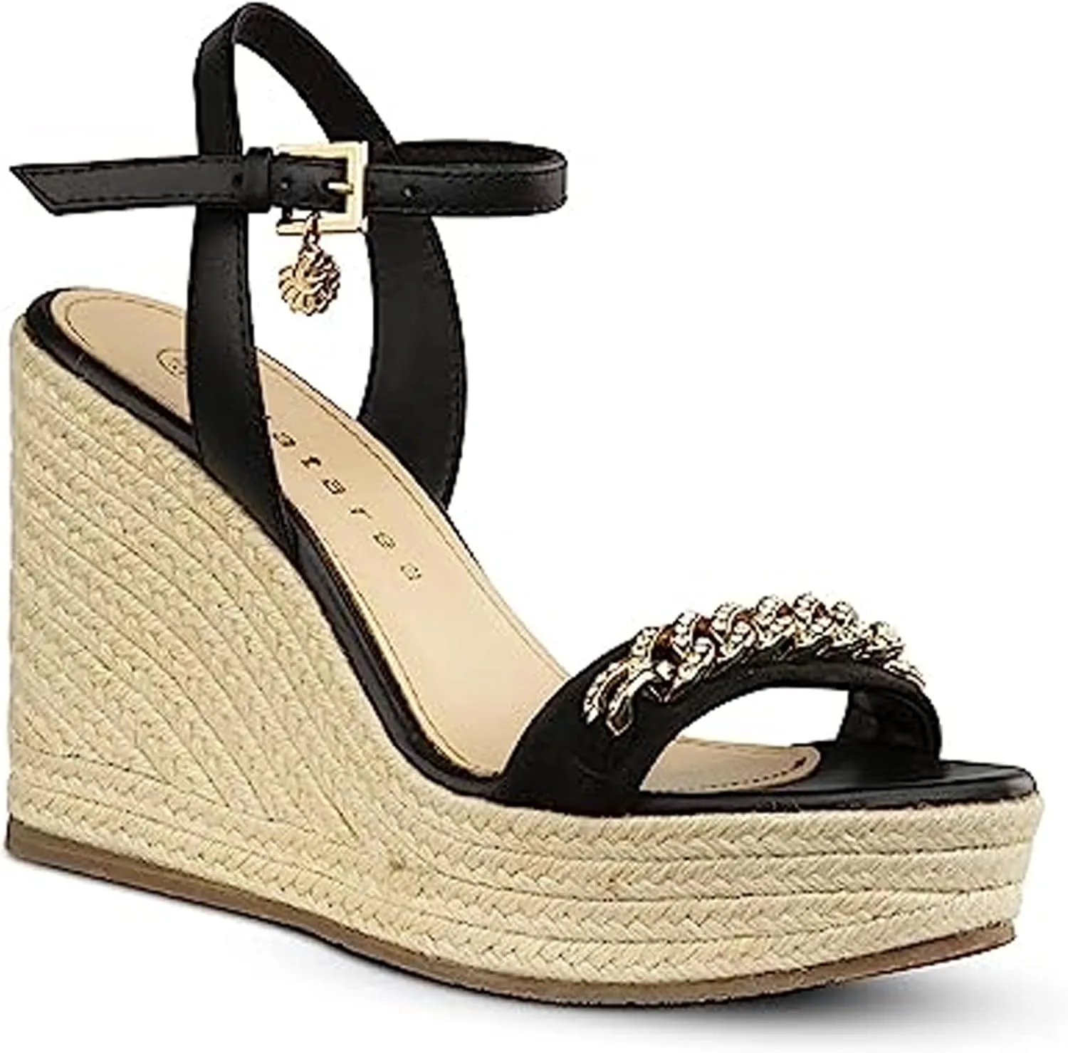 JATAREA Leather Wedge Sandals for Women | Women's Sandals Perfect for Summer
