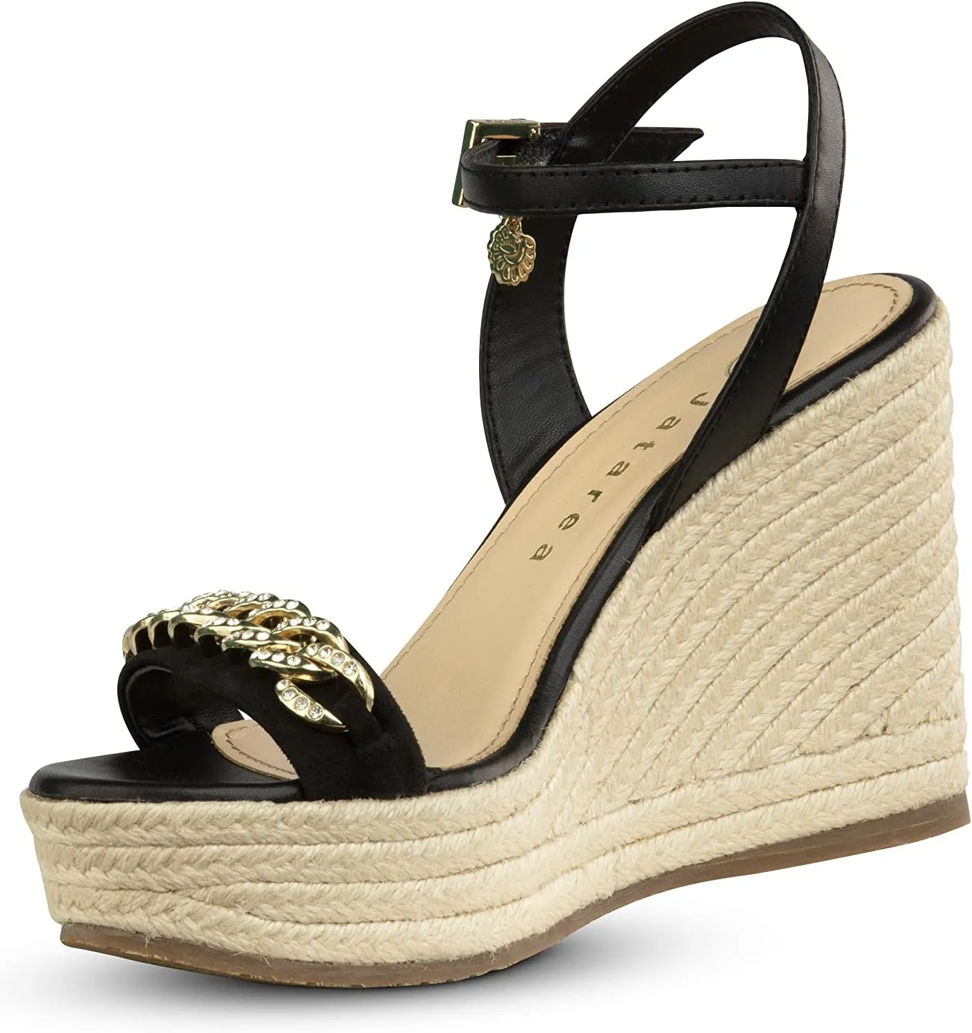 JATAREA Leather Wedge Sandals for Women | Women's Sandals Perfect for Summer